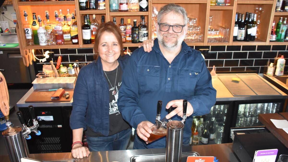 Craft Brew House owners Tracy and Martin Robson at their revived Birkdale pub. Picture by Emily Lowe.