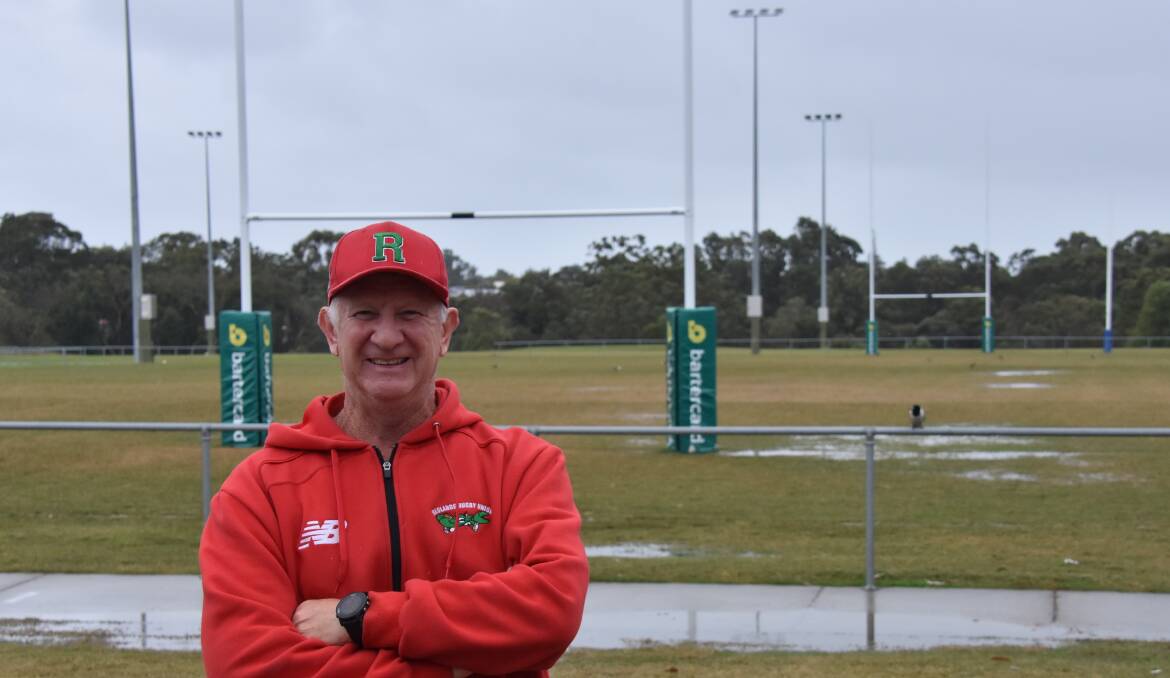 Redlands Rugby Club President Mike King said he was excited that planning was underway for an expansion to the fields and change room facilities. Picture by Emily Lowe.