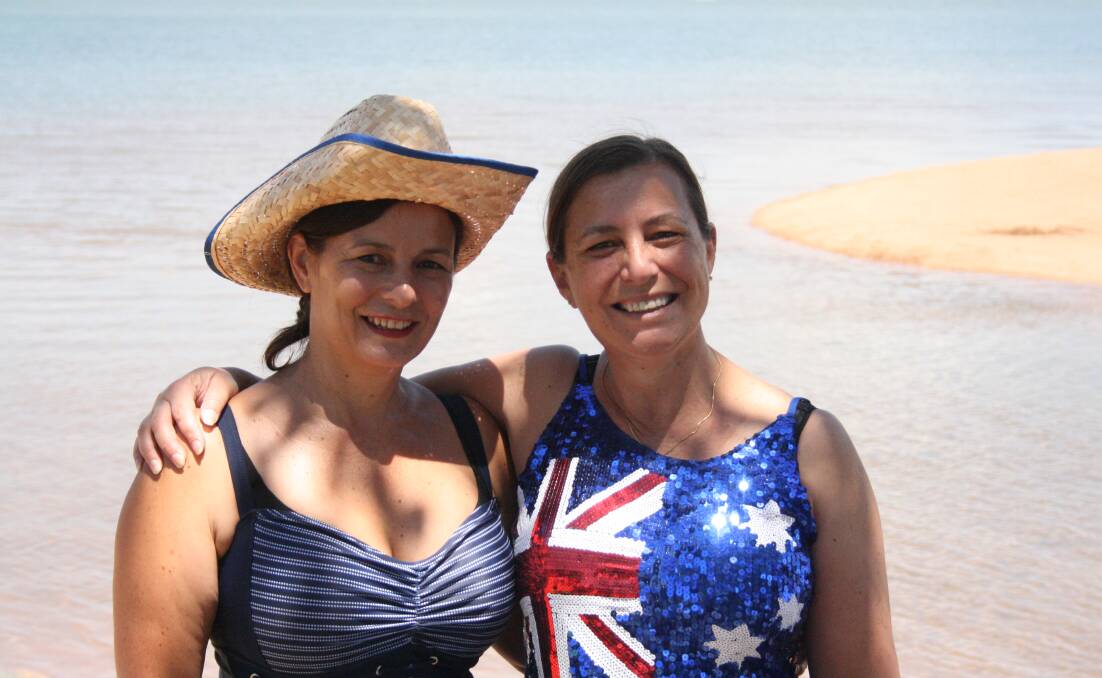 AUSTRALIA DAY: People headed outside to make the most of the sunny weather.
