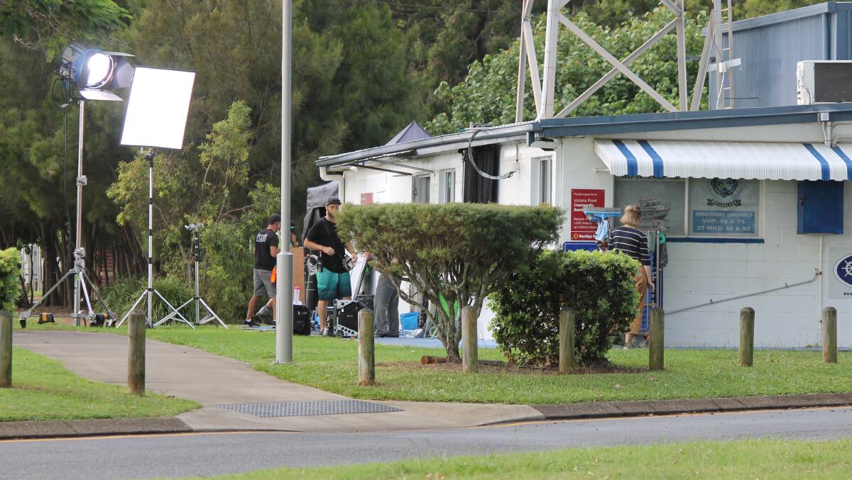 ON SET: Filming for the Netflix series Tidelands in the Redlands. Photo: Cheryl Goodenough