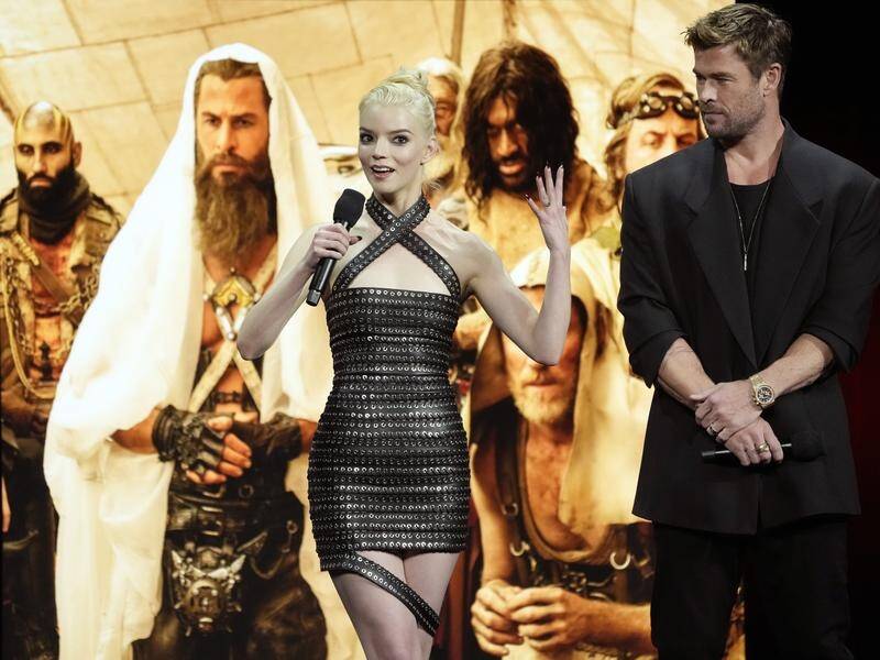 Furiosa: A Mad Max Saga starring Anya Taylor-Joy and Chris Hemsworth will be shown in Cannes. (AP PHOTO)