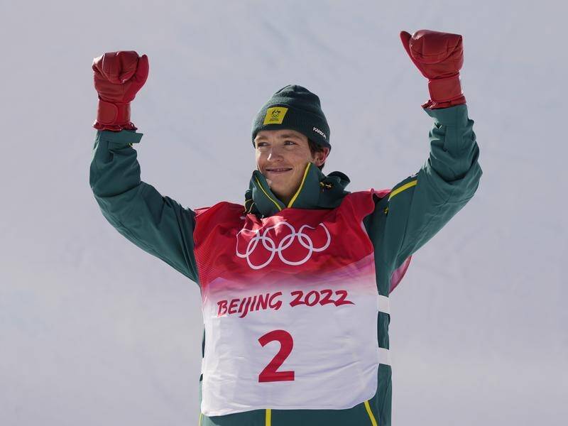 Dual snowboard medallist Scotty James is helping to fund the construction of a mini pipe in Thredbo. (AP PHOTO)