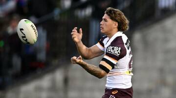 Brisbane's Reece Walsh is ill but coach Kevin Walters is confident he will play against Canterbury. Photo: Dan Himbrechts/AAP PHOTOS