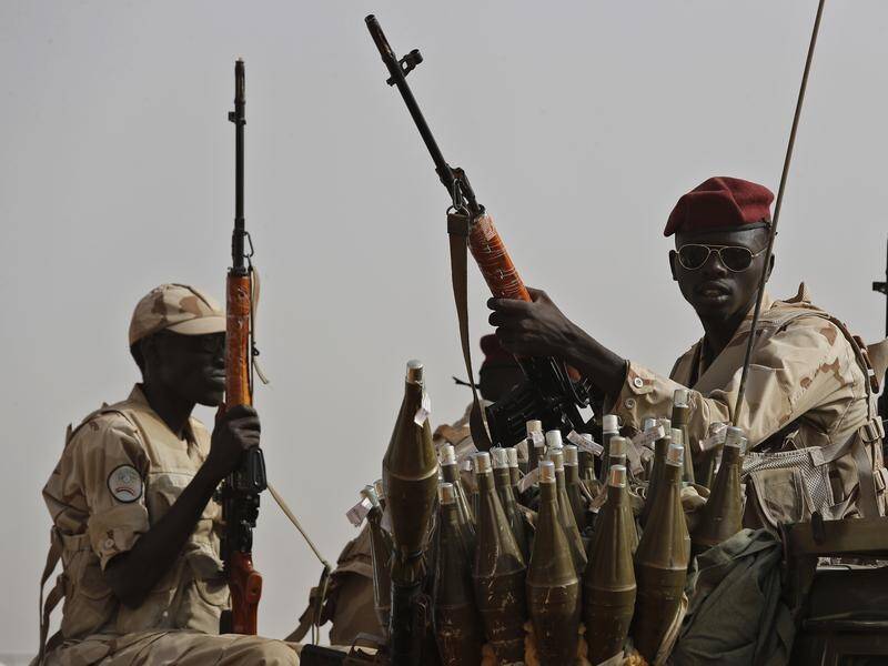 The Sudanese government has accused the United Arab Emirates of supporting the Rapid Support Forces. (AP PHOTO)
